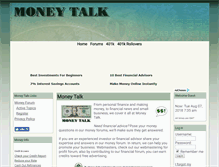 Tablet Screenshot of money-talk.org